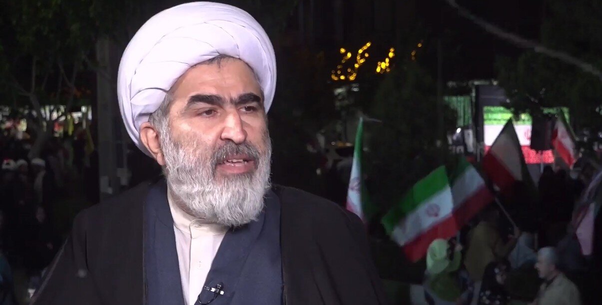 فیلم | حجت الاسلام مقیمی: این مردم تا انتها پای عهدی که با «خدا» و «ولی خدا» بستند، ایستاده‌اند