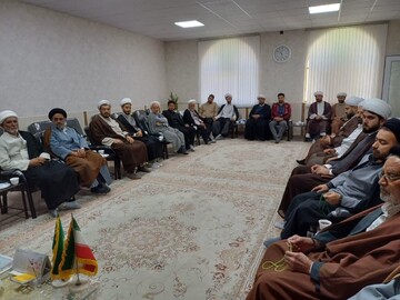 تصاویر/ نشست همفکری روحانیون شهرستان چایپاره