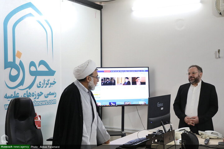الأمين العام لمجلس تخطيط مدارس العلوم الدينية لأهل السنة يزور وكالة أنباء الحوزة