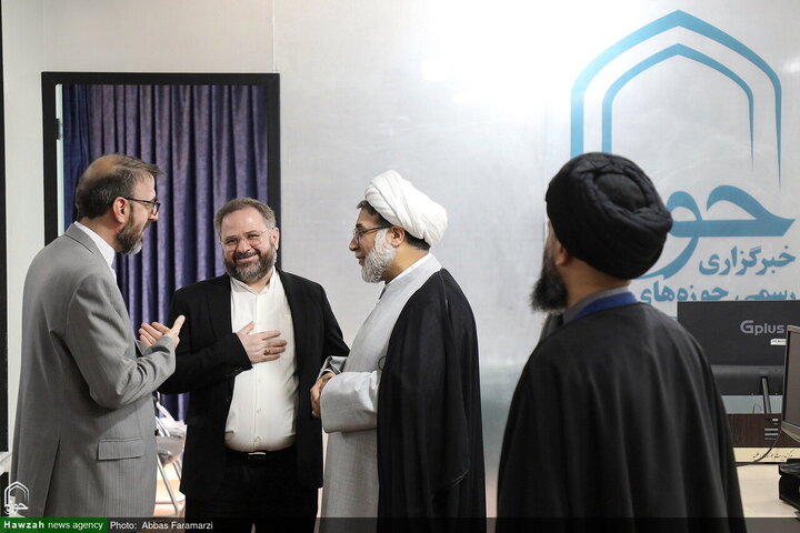 الأمين العام لمجلس تخطيط مدارس العلوم الدينية لأهل السنة يزور وكالة أنباء الحوزة