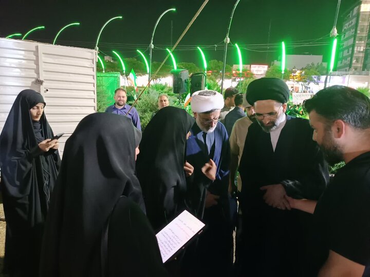 تصاویر/حضور و سخنرانی در مواکب و تجمعات شبانه مردمی کاشان در میادین و خیابان ها