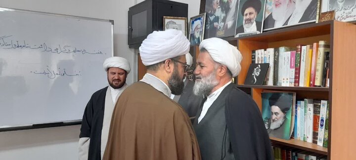 تصاویر/ مراسم تجلیل از اساتید مدرسه علمیه سول اکرم (ص) تکاب