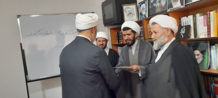 تصاویر/ مراسم تجلیل از اساتید مدرسه علمیه سول اکرم (ص) تکاب