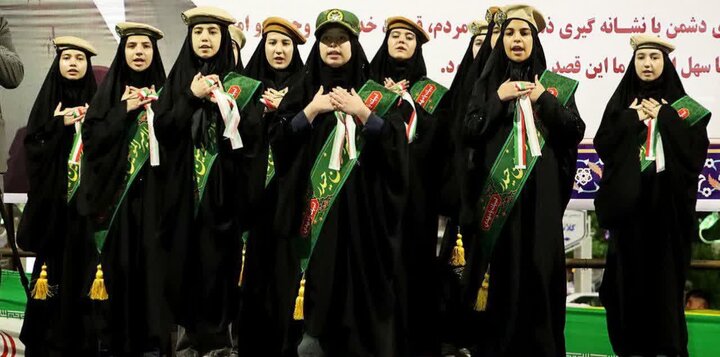 تصاویر/ تجدید بیعت با رهبری و مطالبه انتقام خون رهبر معظم انقلاب در شصت و ششمین شب حضور مردمی در سلماس