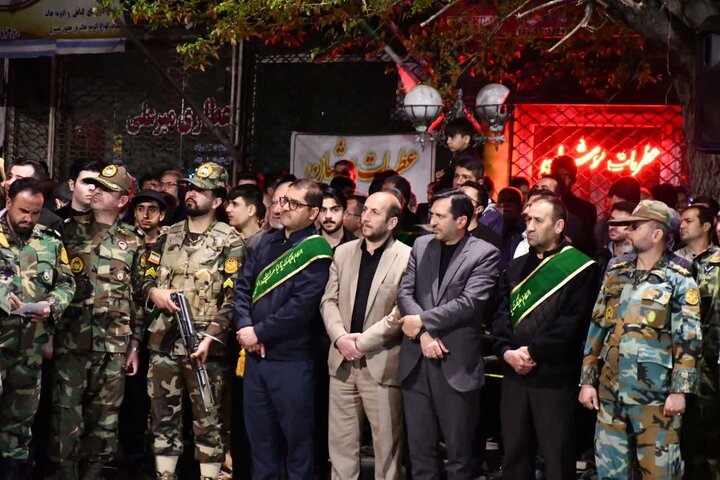 تصاویر/ تجدید بیعت با رهبری و مطالبه انتقام خون رهبر معظم انقلاب در شصت و ششمین شب حضور مردمی در سلماس