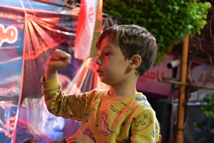 تصاویر/ تجدید بیعت با رهبری و مطالبه انتقام خون رهبر معظم انقلاب در شصت و ششمین شب حضور مردمی در سلماس