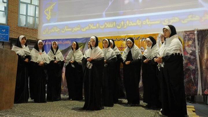 تصاویر/ تجمع مردمی در  شصت و ششمین شب در شهرستان چالدران در حمایت قاطع از نیروهای مسلح