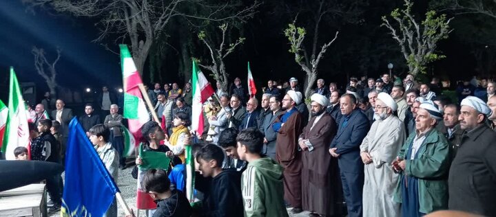 تصاویر/ بیعت با رهبری و مطالبه انتقام خون رهبر انقلاب؛ محور شصت و ششمین تجمع مردمی شهرستان پیرانشهر