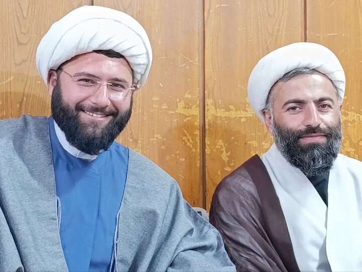تصاویر/ مراسم تجلیل از اساتید حوزه علمیه در خوی