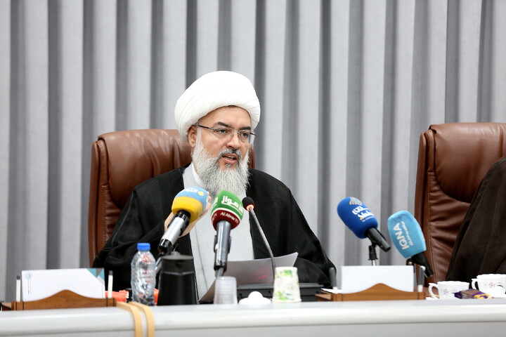 تصاویر/ نشست خبری فعالیت های دفتر تبلیغات اسلامی در جنگ سوم تحمیلی