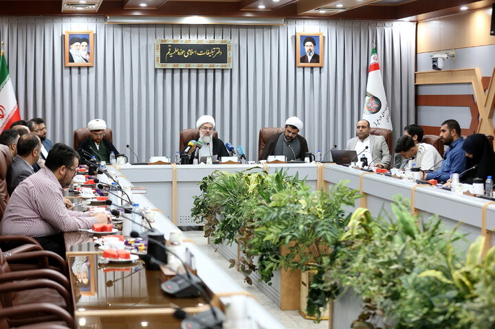 تصاویر/ نشست خبری فعالیت های دفتر تبلیغات اسلامی در جنگ سوم تحمیلی