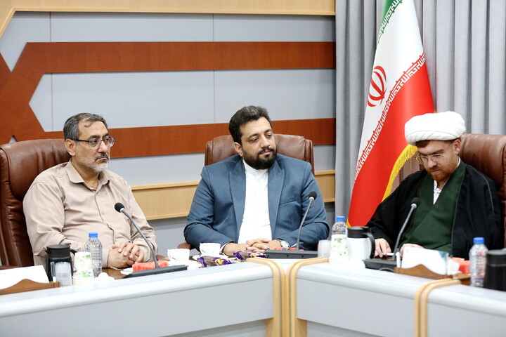 تصاویر/ نشست خبری فعالیت های دفتر تبلیغات اسلامی در جنگ سوم تحمیلی