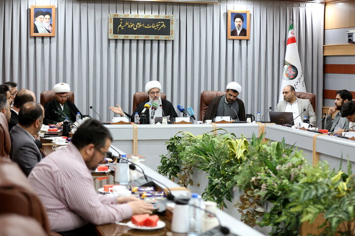 تصاویر/ نشست خبری فعالیت های دفتر تبلیغات اسلامی در جنگ سوم تحمیلی