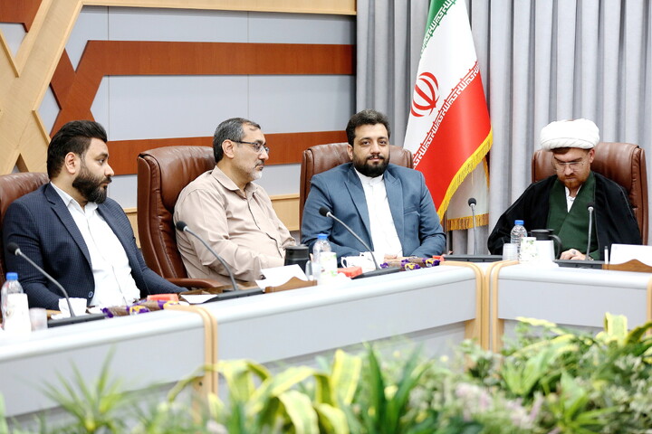 تصاویر/ نشست خبری فعالیت های دفتر تبلیغات اسلامی در جنگ سوم تحمیلی