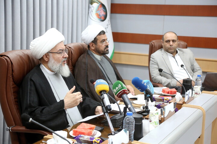 تصاویر/ نشست خبری فعالیت های دفتر تبلیغات اسلامی در جنگ سوم تحمیلی