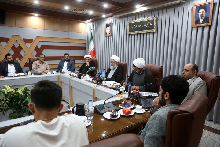 تصاویر/ نشست خبری فعالیت های دفتر تبلیغات اسلامی در جنگ سوم تحمیلی