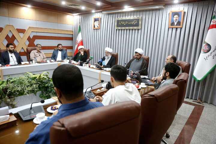 تصاویر/ نشست خبری فعالیت های دفتر تبلیغات اسلامی در جنگ سوم تحمیلی