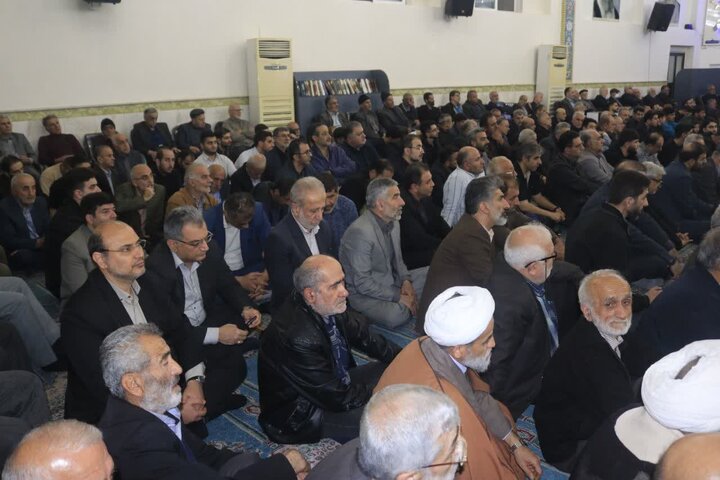 تصاویر/ برگزاری چلهمین روز شهادت دکتر علی لاریجانی و فرزند بزرگوارش