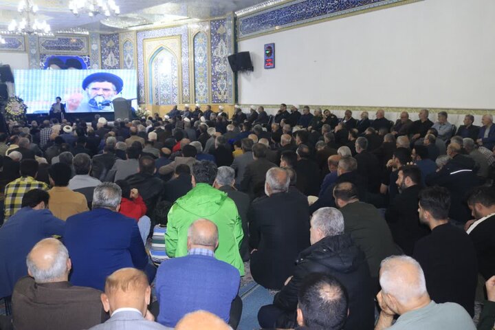 تصاویر/ برگزاری چلهمین روز شهادت دکتر علی لاریجانی و فرزند بزرگوارش