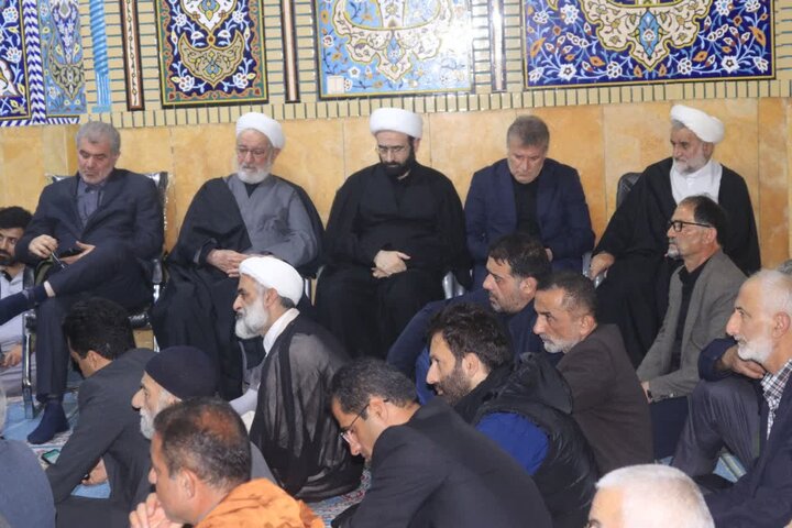 تصاویر/ برگزاری چلهمین روز شهادت دکتر علی لاریجانی و فرزند بزرگوارش