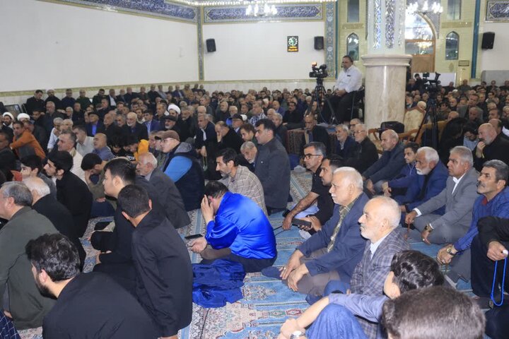 تصاویر/ برگزاری چلهمین روز شهادت دکتر علی لاریجانی و فرزند بزرگوارش