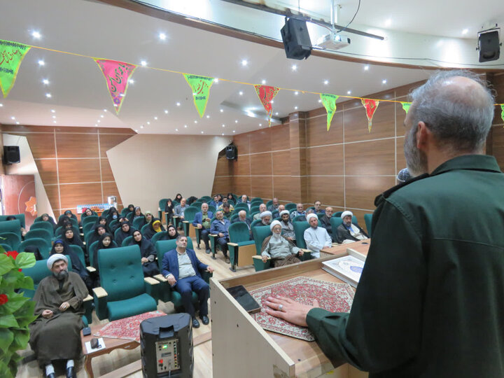 تصاویر/ همایش تجلیل از برگزیدگان عقیدتی سیاسی در سوادکوه