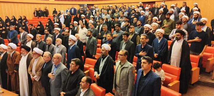 تصاویر/ مراسم بزرگداشت اربعین شهادت دکتر علی لاریجانی در دانشگاه شمال