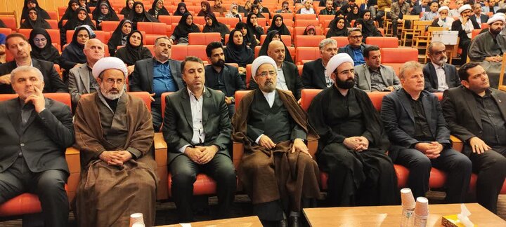 تصاویر/ مراسم بزرگداشت اربعین شهادت دکتر علی لاریجانی در دانشگاه شمال