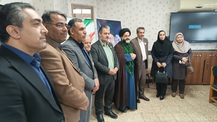 تصاویر / برگزاری جلسه شورای آموزش و پرورش با حضور امام جمعه شهرستان چالوس