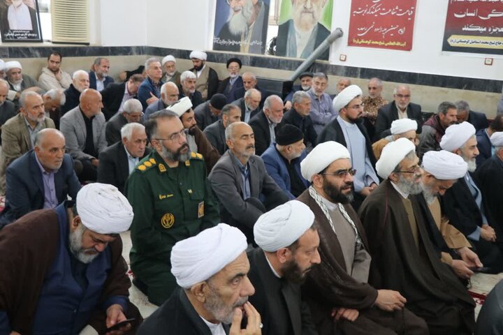 تصاویر/ بزرگداشت سالروز ارتحال آیت الله العظمی کوهستانی در روستای کوهستان بهشهر