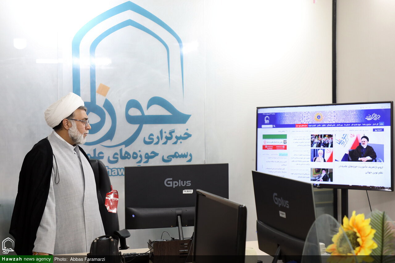 تقرير مصور | الأمين العام لمجلس تخطيط مدارس العلوم الدينية لأهل السنة يزور وكالة أنباء الحوزة