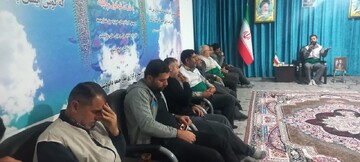 تصاویر/ مراسم پرفیض قرائت زیارت عاشورا  در دفتر امام جمعه دابودشت