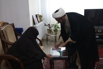 تصاویر/ دیدار مبلغین مدرسه علمیه امام خمینی(ره) ارومیه با خانواده روحانی شهید، شهید علوی