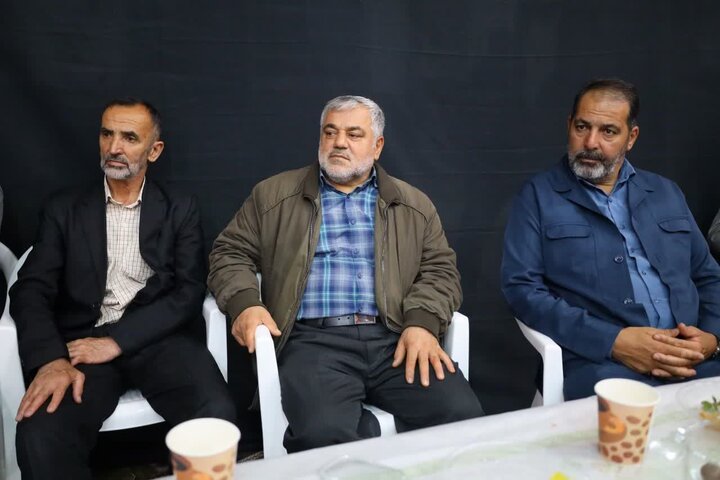 تصاویر/ حضور نماینده ولی فقیه در مراسم هفتمین سالگرد شهادت شهدای خانطومان