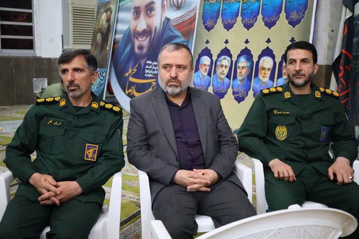 تصاویر/ حضور نماینده ولی فقیه در مراسم هفتمین سالگرد شهادت شهدای خانطومان