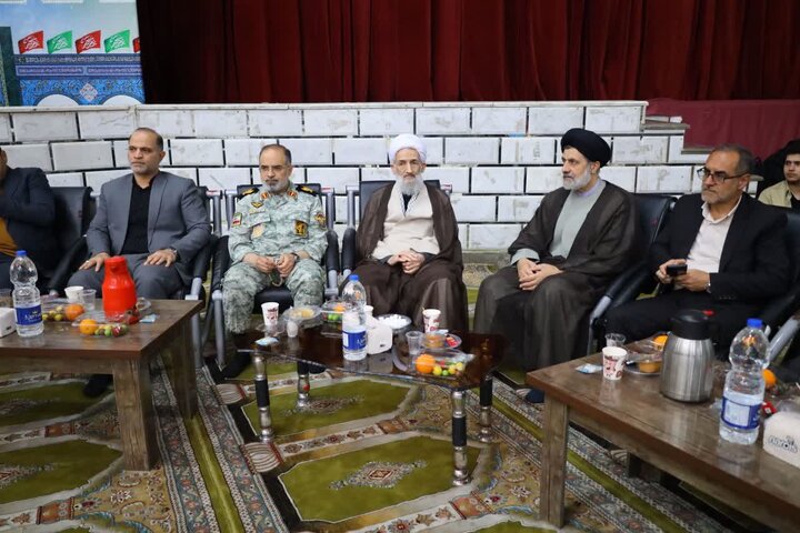 تصاویر/ حضور نماینده ولی فقیه در مراسم هفتمین سالگرد شهادت شهدای خانطومان
