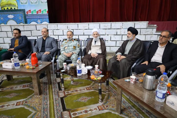 تصاویر/ حضور نماینده ولی فقیه در مراسم هفتمین سالگرد شهادت شهدای خانطومان