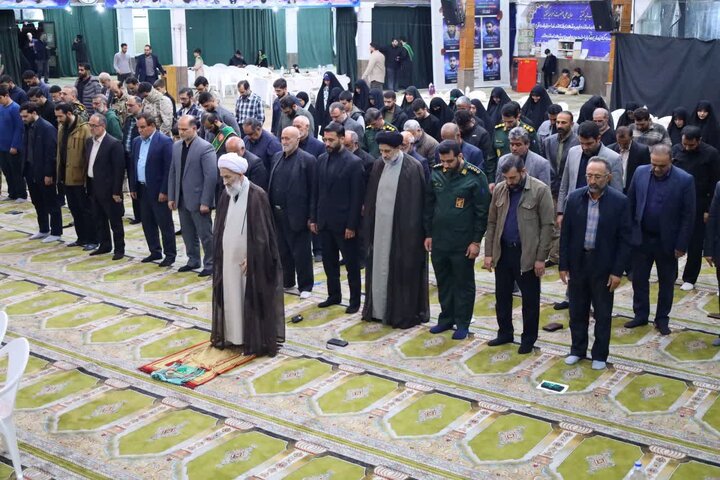 تصاویر/ حضور نماینده ولی فقیه در مراسم هفتمین سالگرد شهادت شهدای خانطومان