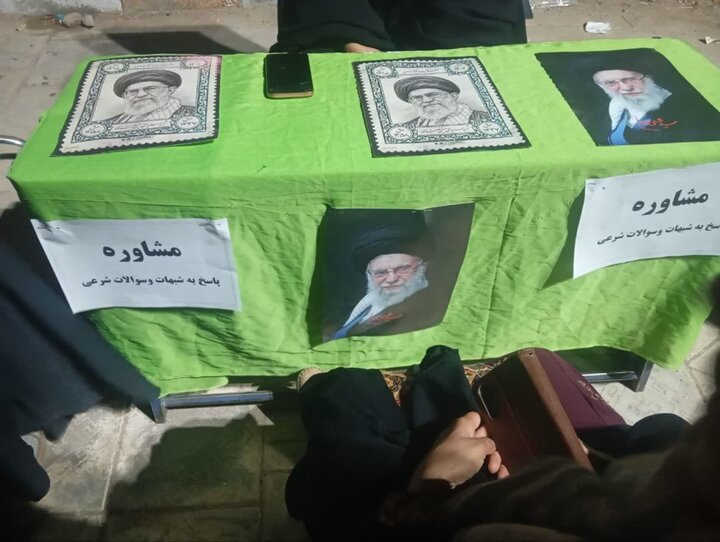 تصاویر/ حضور فعال طلاب حوزه علمیه خواهران دلگان در تجمع «شبانه حماسه حضور»