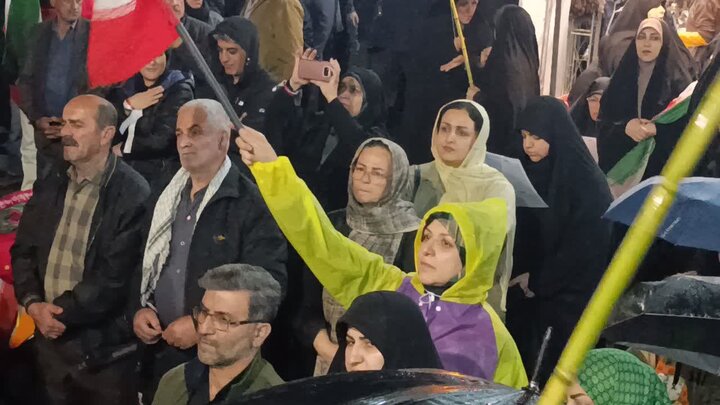 تصاویر/ حماسه آملی ها در شب بارانی شانزدهم اردیبهشت