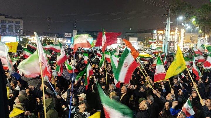 تصاویر/ حماسه آملی ها در شب بارانی شانزدهم اردیبهشت
