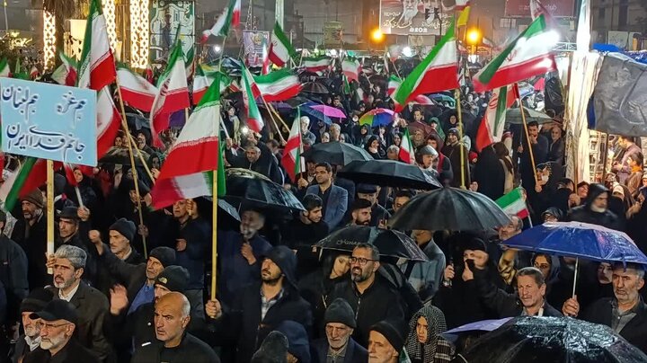 تصاویر/ حماسه آملی ها در شب بارانی شانزدهم اردیبهشت