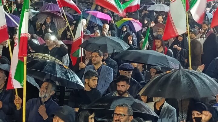 تصاویر/ حماسه آملی ها در شب بارانی شانزدهم اردیبهشت