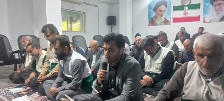 تصاویر/ مراسم پرفیض قرائت زیارت عاشورا  در دفتر امام جمعه دابودشت