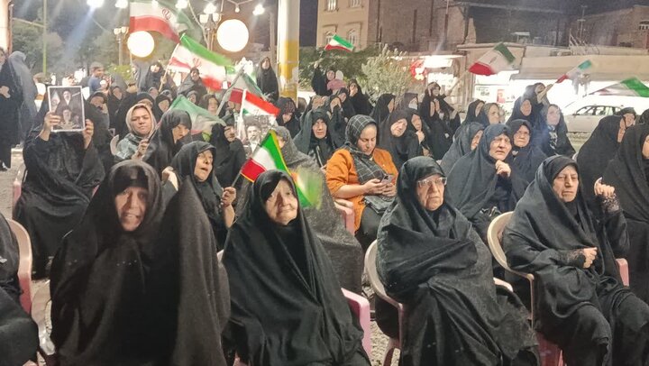 تصاویر/ تجمع مردمی میدان۱۴معصوم علیه السلام کاشان