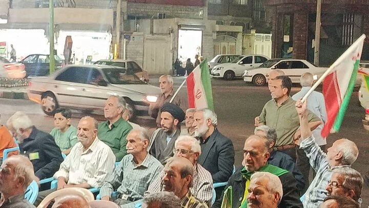 تصاویر/ تجمع مردمی میدان۱۴معصوم علیه السلام کاشان