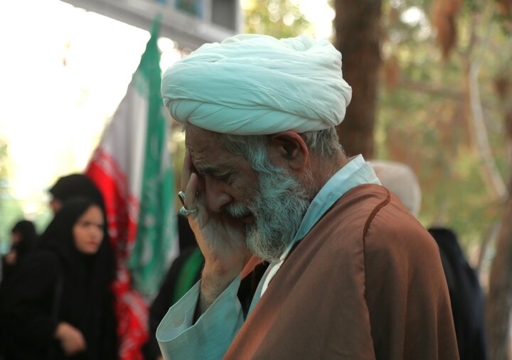 تشییع شهید مدافع وطن محسن گرایی
