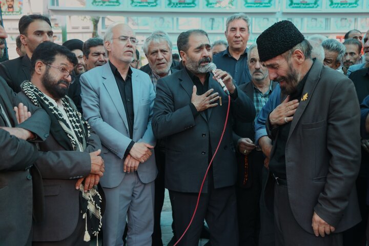 تشییع شهید مدافع وطن محسن گرایی