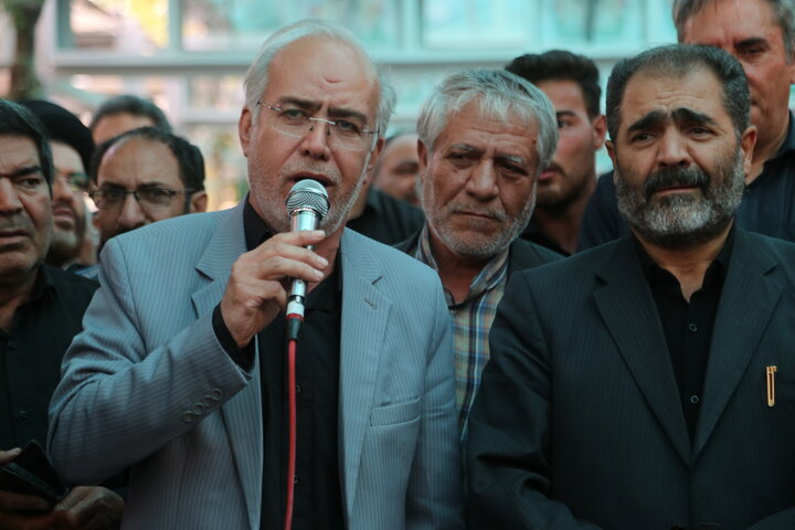 تشییع شهید مدافع وطن محسن گرایی
