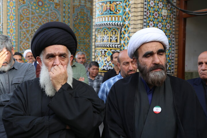 تشییع شهید مدافع وطن محسن گرایی